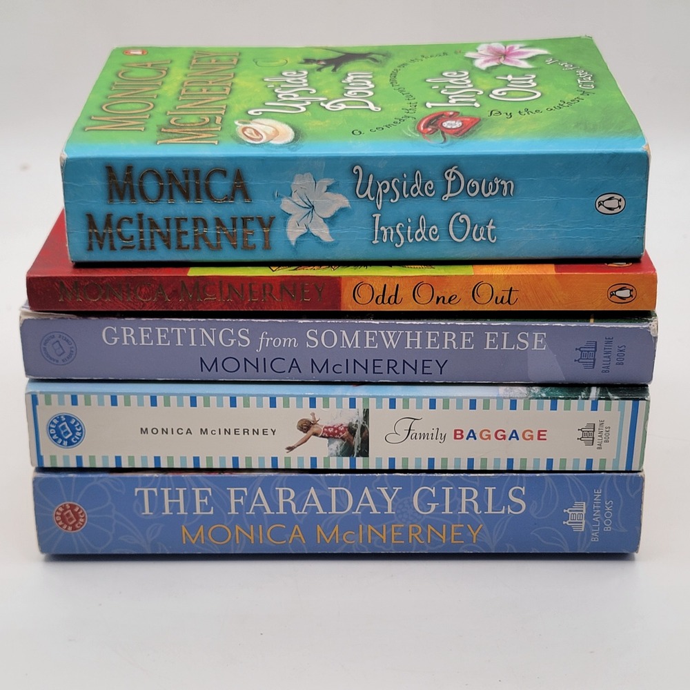 Monica McInerney 5 Book Lot Paperback Contemporary Romance Family Drama Good